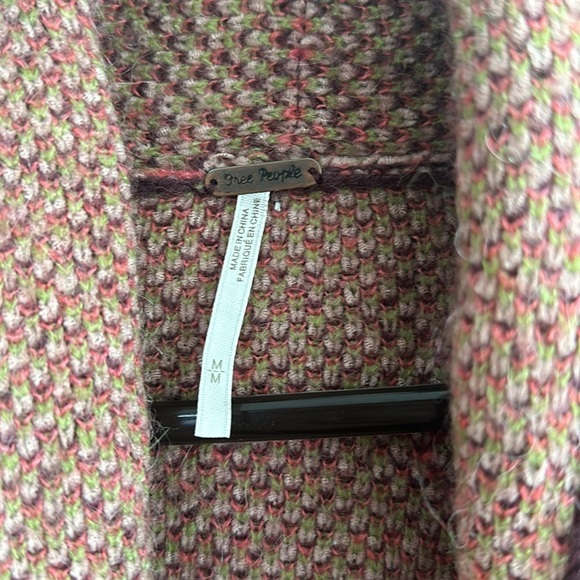 Free people floral cardigan size M - Picture 2 of 5